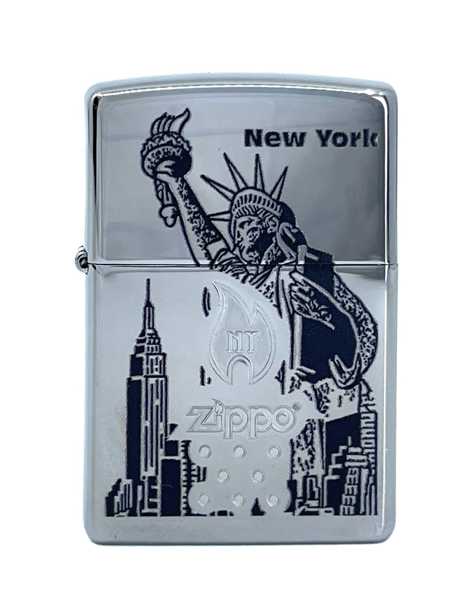 Zippo New York Lady Liberty Dizayn Çakmak