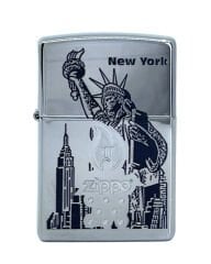 Zippo New York Lady Liberty Dizayn Çakmak