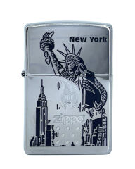 Zippo New York Lady Liberty Dizayn Çakmak