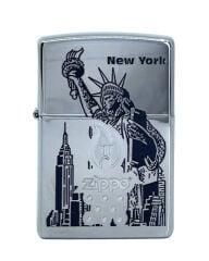Zippo New York Lady Liberty Dizayn Çakmak