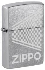 Zippo Dama Design Krom Logo Çakmak
