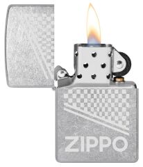 Zippo Dama Design Krom Logo Çakmak