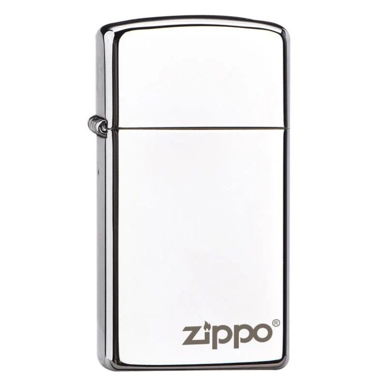 Zippo Slim Parlak Krom Zippo Logo Çakmak