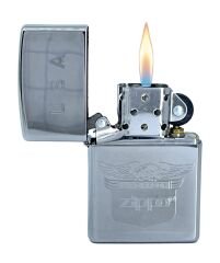 Zippo Silver Wing Dizayn Çakmak
