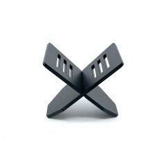 Parmida Çakmak Küllük Kesici Sehpa Dörtlü Puro Seti - Siyah