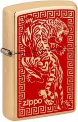 Zippo Asian Tiger - Kaplan Dizayn Çakmak