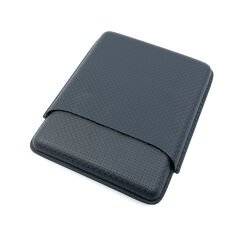 Parmida Deri Puro Kılıfı/Seyahat Humidoru Beşli - Siyah