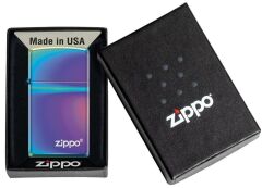 Zippo Slim Spektrum Zippo Logo Dizayn Çakmak