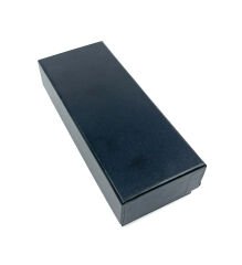 Parmida Deri Puro Kılıfı/Seyahat Humidoru İkili - Siyah/Sarı