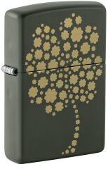 Zippo Four Leaf Clover Design Çakmak