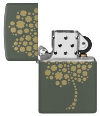 Zippo Four Leaf Clover Design Çakmak