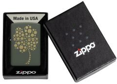 Zippo Four Leaf Clover Design Çakmak
