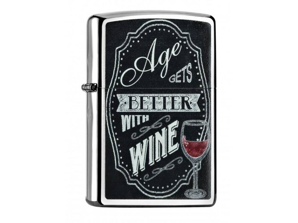Zippo Age Gets Better With Wine Dizayn Çakmak