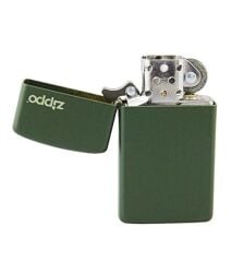 Zippo Slim Green-Yeşil Zippo Logo Çakmak