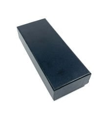 Parmida Deri Puro Kılıfı/Seyahat Humidoru İkili - Siyah (Desenli)