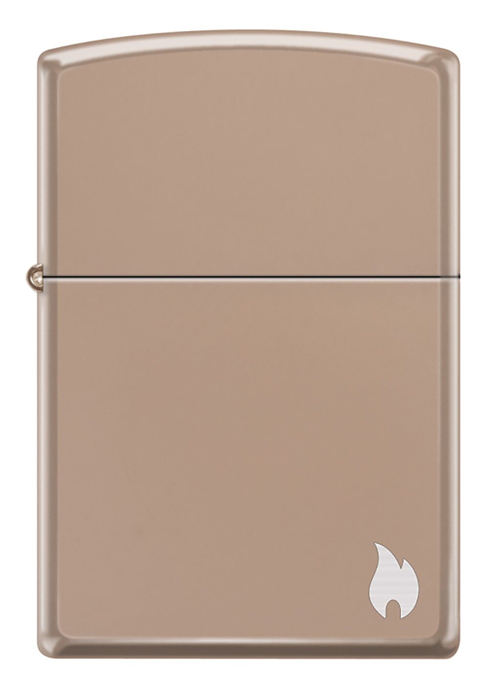 Zippo High Polish Rose Gold Flame Logo Dizayn Çakmak