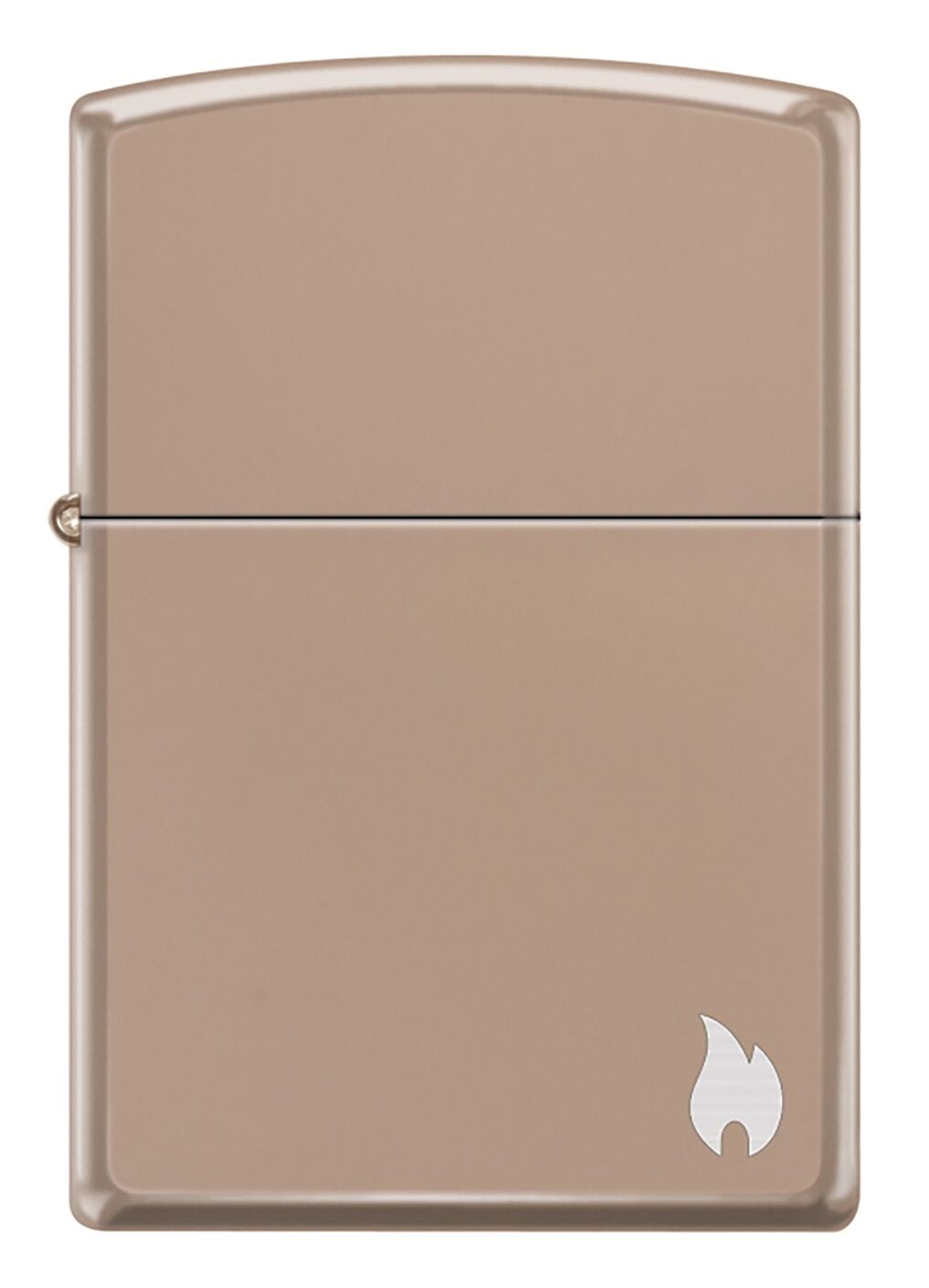 Zippo High Polish Rose Gold Flame Logo Dizayn Çakmak