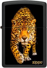 Zippo Jaguar Dizayn Black Matte Çakmak