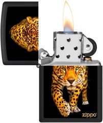 Zippo Jaguar Dizayn Black Matte Çakmak