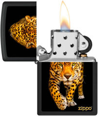 Zippo Jaguar Dizayn Black Matte Çakmak