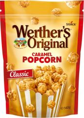Werther's Original Caramel Popcorn Classic - Krema ve Karamel Kaplamalı Patlamış Mısır 140gr
