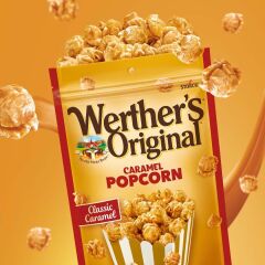 Werther's Original Caramel Popcorn Classic - Krema ve Karamel Kaplamalı Patlamış Mısır 140gr