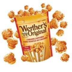 Werther's Original Caramel Popcorn Classic - Krema ve Karamel Kaplamalı Patlamış Mısır 140gr