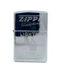 Zippo Windproof Dizayn High Polish Chrome Çakmak
