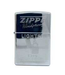 Zippo Windproof Dizayn High Polish Chrome Çakmak