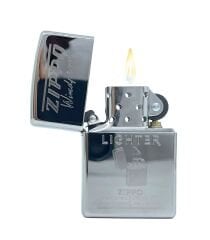Zippo Windproof Dizayn High Polish Chrome Çakmak