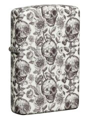 Zippo Glow Skeleton Design Çakmak
