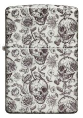 Zippo Glow Skeleton Design Çakmak