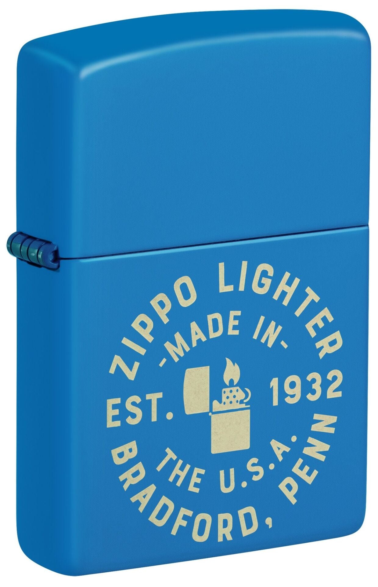 Zippo Bradford Sky Blue Dizayn Çakmak