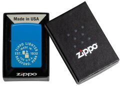 Zippo Bradford Sky Blue Dizayn Çakmak