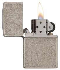 Zippo Armor Case Antique Silver Çakmak