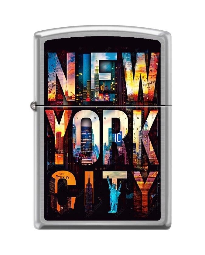 Zippo New York City Dizayn Çakmak