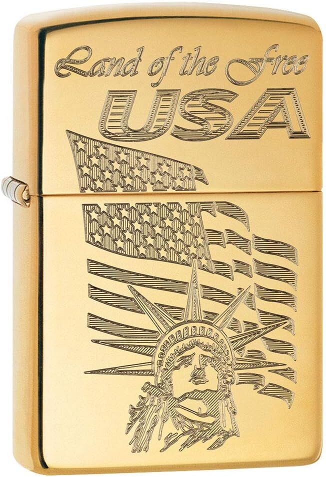 Zippo Land Of The Free USA - Özgürlükler Ülkesi Dizayn Çakmak