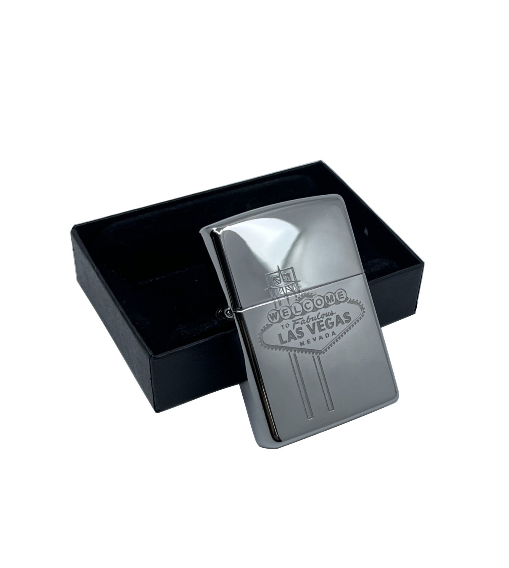 Zippo Las Vegas Nevada Black Ice Dizayn Çakmak