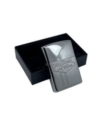 Zippo Las Vegas Nevada Black Ice Dizayn Çakmak