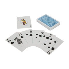 Master Games Jumbo Plastik Oyun Kartı Destesi Arrow - Mavi