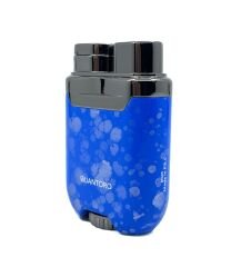 Quantoro Mavi Splash Desen Pürmüz Alevli Çakmak