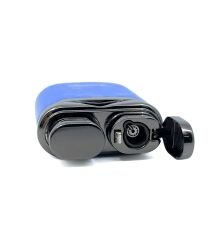 Quantoro Mavi Splash Desen Pürmüz Alevli Çakmak