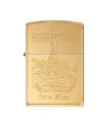 Zippo New York Gold Dizayn Çakmak
