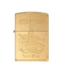 Zippo New York Gold Dizayn Çakmak