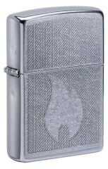 Zippo Street Chrome Flame Dizayn Çakmak