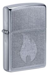 Zippo Street Chrome Flame Dizayn Çakmak