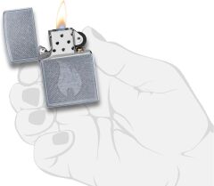 Zippo Street Chrome Flame Dizayn Çakmak