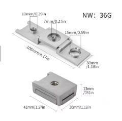 3'lü Katlanır Puro Delici Punch - Siyah