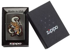 Zippo Snake And Tiger - Kaplan ve Yılan Dizayn Çakmak