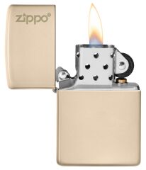 Zippo Flat Sand Zippo Logo Dizayn Çakmak
